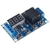ZBIianxer Programmierbares Intervall Timer LED Anzeige Relaisschalter DC6-30V Eingang Smartests Home kompatible Automatisierungssteuerungs Relaisplatine