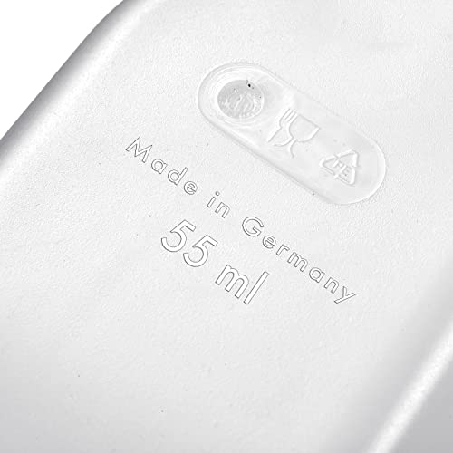 Westmark Back-/Abwiege-/Abfüllschaufel, Füllvolumen: 55 ml, Kunststoff, Halvar, Weiß, 90892251 (Packung mit 2)