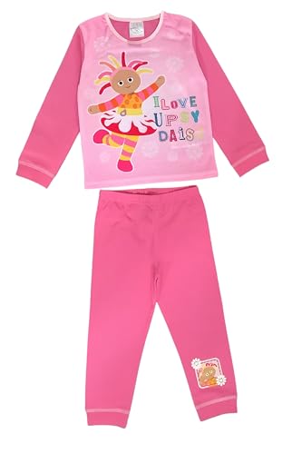 In the Night Garden, Girls 2 Piece Pyjamas Set Featuring Upsy Daisy I Love Upsy Daisy, Pink, Age 2-3 Years In the Night Garden, Girls 2 Piece Pyjamas Set Featuring Upsy Daisy I Love Upsy Daisy, Pink, Age 2-3 Years