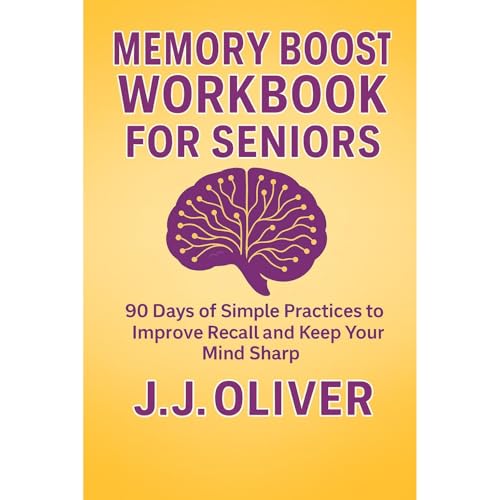 Memory Boost Workbook For Seniors Audiolibro Por J.J. Oliver arte de portada