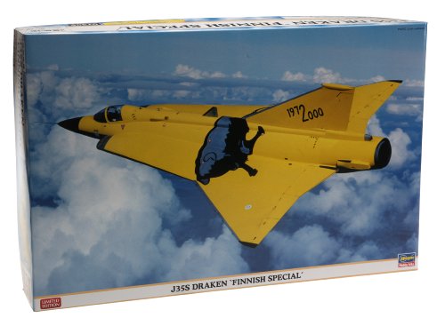 J35S Draken Finish Special Hasegawa 07305 jet miniature plastique collection militaire