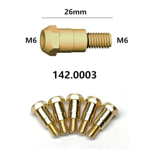 Diffuseur de gaz MB24 et accessoires de torche MIG 24KD M6x28 - 6