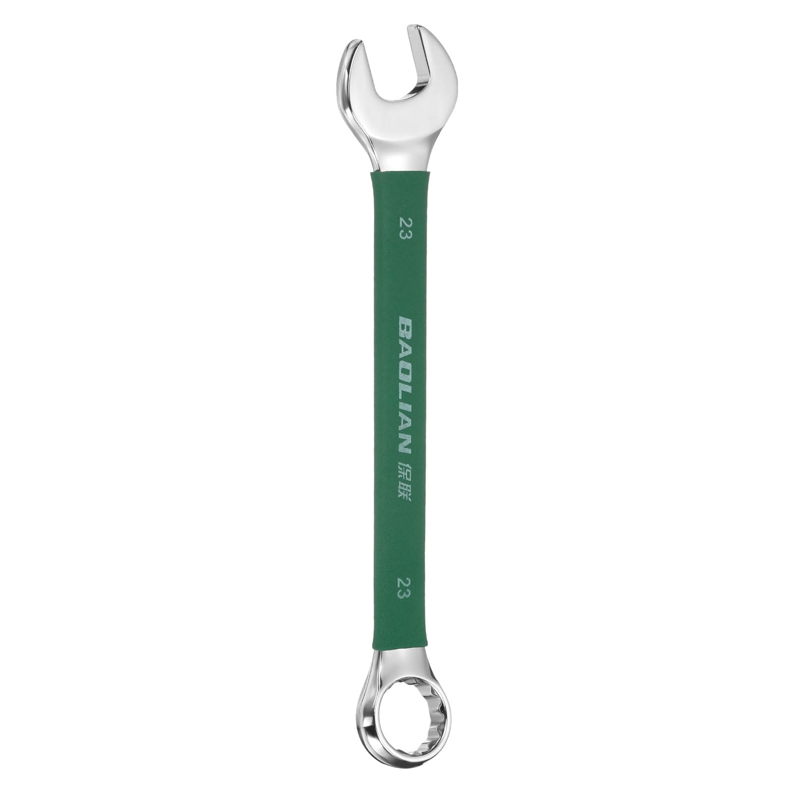 sourcing map 23mm Metric Combination Wrench 10 Degree Offset 12 Point Cr-V Steel Single Open End Spanner Wrenches for Automotive Repair Furniture Assembly