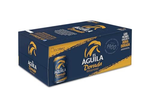 El Águila Dorada Cerveza Lager Especial Pack Lata, 12 x 33cl