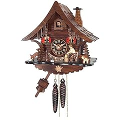 River City Clocks One Day Cuckoo Clock Cottage with Man Chopping Wood River City Clocks One Day Cuckoo Clock Cottage with Man Chopping Wood product image