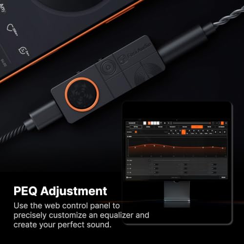 Image of Fosi Audio DS3 USB-C DAC Amp Dongle, Portable Headphone Amplifier with Gaming 7.1 Spatial Audio, ES9039Q2M XMOS Powered, DSD512, 3.5mm Single 4.4mm Balanced, HiFi Amps for PC /Phone / PS5 / Switch