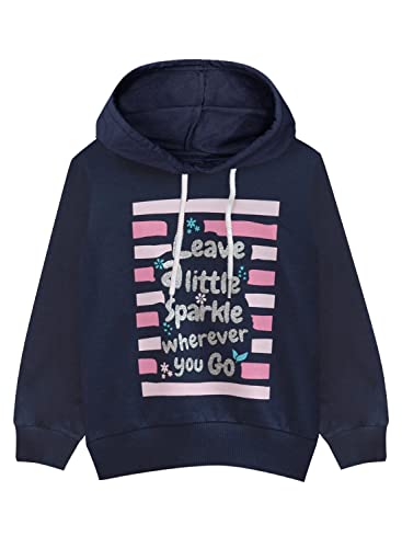 Image of A.T.U.N. (ALL THINGS UBER NICE) Girls Cotton Full Length Hooded Neck Sweatshirt