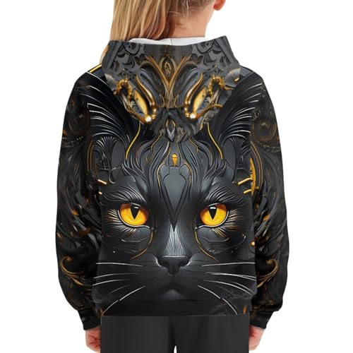 GLUDEAR Boys Girls 3D Print Graphic Sweatshirts Long Sleeve Pullover Hoodies4