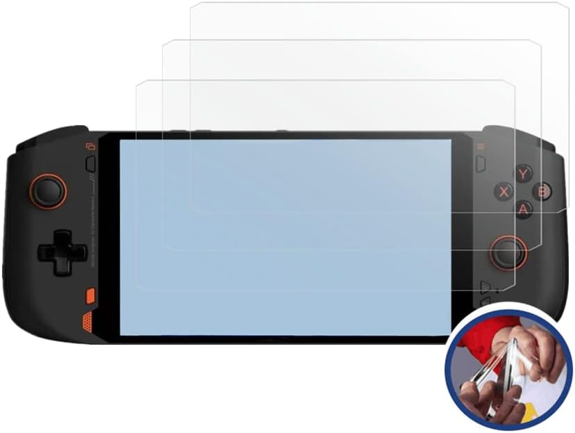 [ 3PCS ] Mihence Compatible with OneXPlayer Mini Screen Protector, PET Premium Real HD Protective Film Compatible for One X Player Mini - 7 Inches Handheld Game Console