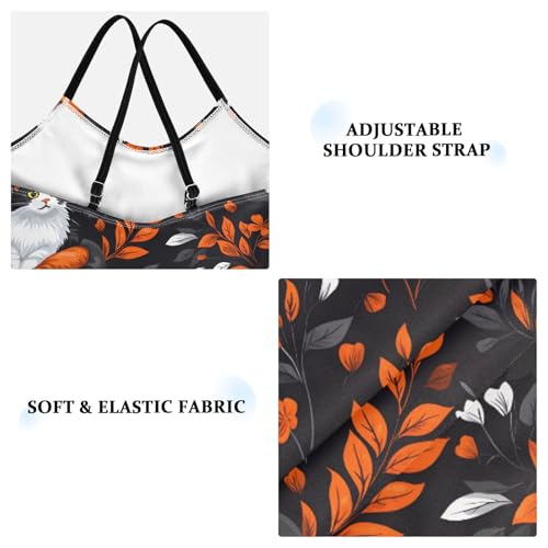 Girl's One Piece Swimsuit Elegant Black Cat Seat Beach Bathing Swimwear3