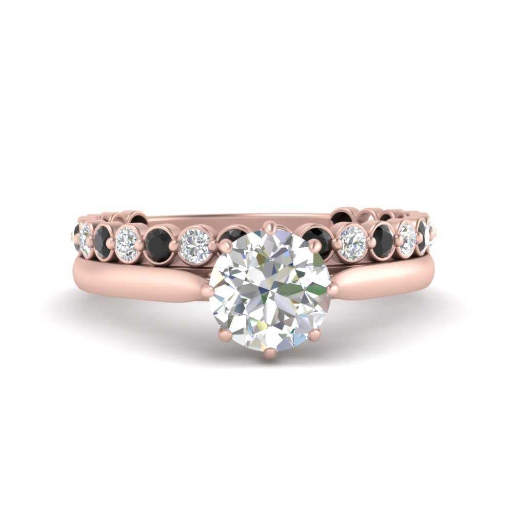 Anneau Solitaire Or Rose résistant : l'éclat durable sans risque de perte - 5