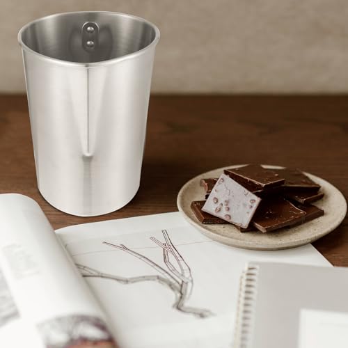 Olla para derretir cera RUNROTOO de aluminio con mango seguro 7