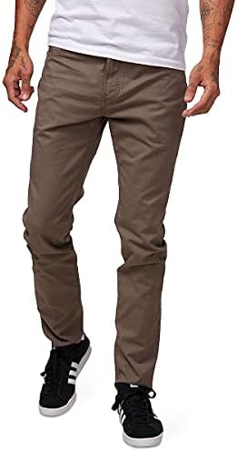 prAna Men's Ulterior Pant Slim, Mud, 34W x 30L