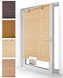 Sol Royal Bambus Rollo ohne Bohren Holz Jalousie Fenster innen Sichtschutz