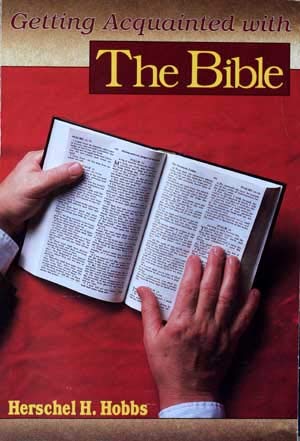 Getting Acquainted with the Bible B000K7DIRK Book Cover