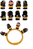 FOCO NFL Pittsburgh Steelers Squishy Pencil Topper Bracelet Box