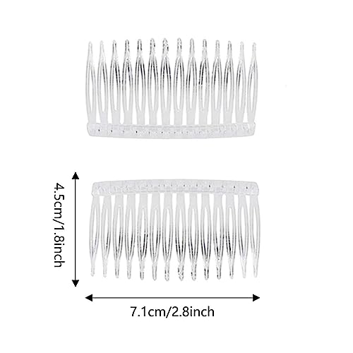 Lukpow 15 Pack Plastic Hair Side Combs thumb #2