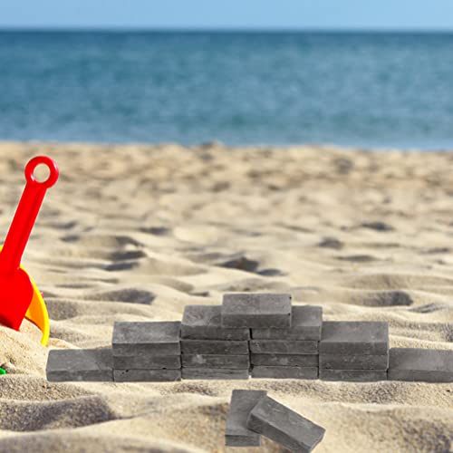 Generic 100 Pcs Mini Tijolos Minúsculos Tijolos para Paisagismo 1: 16 Tijolos Miniatura Vermelhos Mo