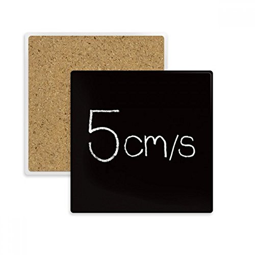Coaster en pierre absorbant le cadeau original pour amateurs de sciences et café