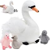 cisnetti Materiales de calidad superior: Este peluche de peluche de peluche está hecho de material de peluche suave de alta calidad, que es increíblemente suave y cómodo al tacto, perfecto para abrazarse y abrazarse, y le proporcionará compañía durante mucho tiempo.