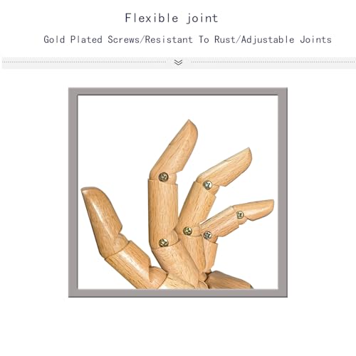 yangjietf mannequin,mannequin hand,hand model,hand mannequin for nails,drawing mannequin,wooden hand,wooden mannequin,articulated fingers,hand model for drawing,female hand of left., Female_left