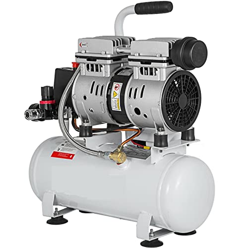 9L cicha sprężarka powietrza z czystym silnikiem miedzianym 550W bezolejowa pompa powietrza do naprawy w domu pompa do opon Whisper Compressor