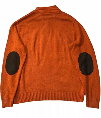 Chaps Men's Classic Fit Twist Button Mock Sweater2