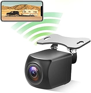 EWAY WiFi Wireless Backup Camera for iPhone and Android, Rear/Front View Camera for Car Truck SUV Pickup Trailer Van Rv Camper, Guide Lines On/Off