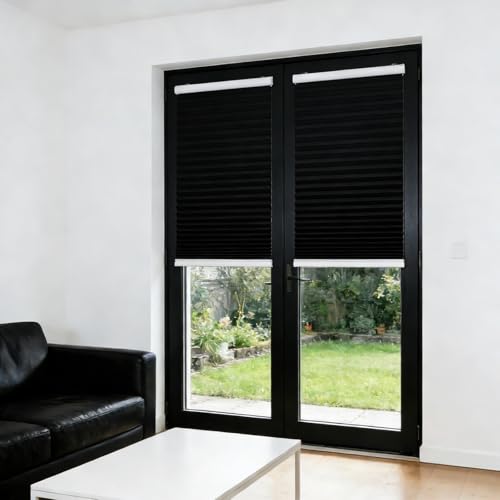 �u���C���h�J�[�e�� 70 x 228 cm �h���ՔM�ȒP��t���ډB���˂��s�v�T�C�Y�I�[�_���h�\�����@�\Uv�J�b�g�Ռ��I�_�������̑��ɍœK�ł��A���ݏZ��, �u���b�N