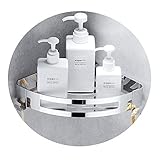 Mehrfachinstallationen - Duschregal ecke ist einfach zu installieren.wenn die Wand nicht 90 Grad Winkel oder seine nicht gerade ist, Es gibt ein Hardwarepaket, das zum Bohren verwendet werden kann.Wenn es eine 90-Grad-Winkelwand ist, ist seine Oberfläche gleichmäßig und kein Staub, dann ist kein Bohrer notwendig. Sie müssen nur an der Wand mit Kleber und 3M Aufkleber befestigen.