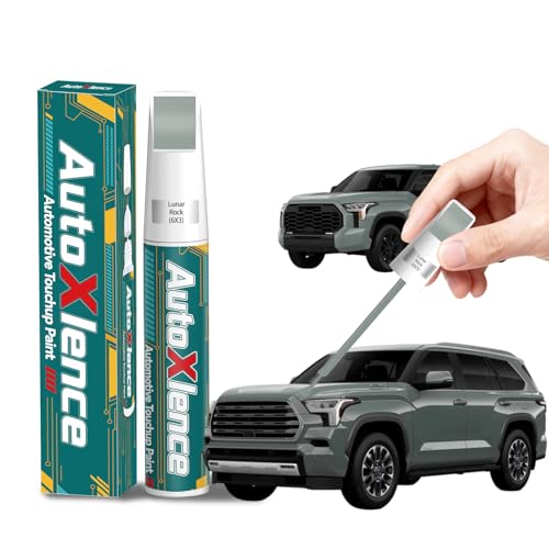 6X3 Lunar Rock Touch Up Paint Compatible with Toyota Car Paint Pen Scratch Repair Automotive Scratch Remover Fix Exact Color Match