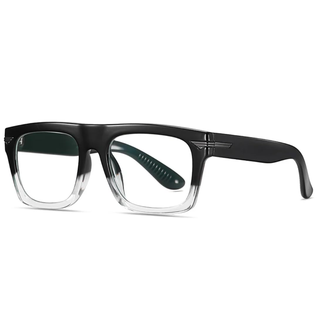 Monture de lunettes rétro transparente pour changer de style optique - 8