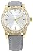 Gino Milano Women's Gold Leather Band Watch & Matching Tri-Fold Wallet Set - Grey