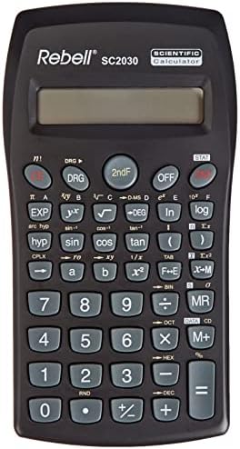 Rebell RE-SC2030 BX Scientific Calculator, Black