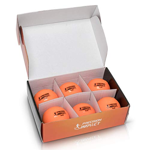 Precision Impact Slugs with Laces: Heavy Weighted 15oz Baseballs for Hitting; with 1-Year Warranty (6-Pack) - Thumbnail 7