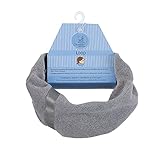 Sterntaler Baby-Jungen Schlupfschal Schal, Silber, S