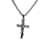 Nuevo para 2025 Collares cruzados de árbol de la vida de acero inoxidable Collar de cadena de color dorado para mujer Collar estético Accesorios de joyería Regalo creativa