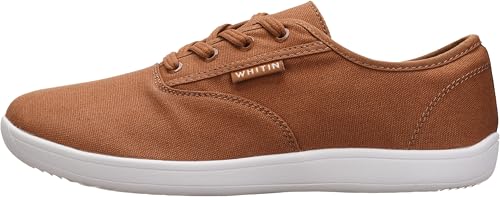 Image of WHITIN Men's Wide Canvas Barefoot Sneakers | Zero Drop Sole | Minimalist Footwear