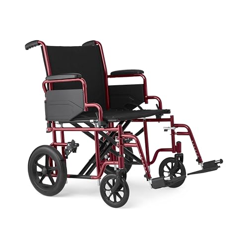 Medline Bariatric Transport Chair 450 lbs