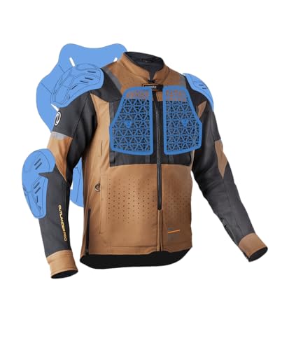 Image of Rynox Outlander Pro Jacket CE Certified Class AA - Motorcycle Riding Jacket | Impact Protection | Abrasion Resistance | Water Resistant | Shoulder, Elbow, Back, Chest Protectors