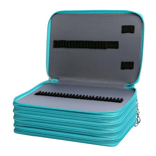 Trousse à crayons 252 compartiments zippée pour trier et protéger vos outils de dessin