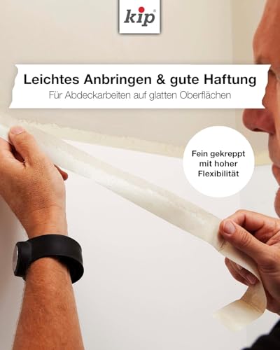 Kip Feinkrepp 3804-30 natur 30mmx50m