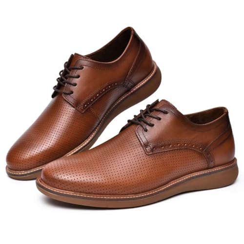 Image of Men's Leather Sandals, Comfortable Open-Toe Outdoor Beach Shoes