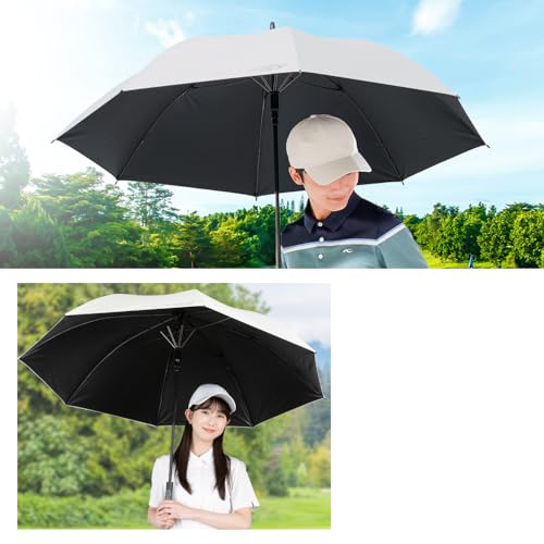 ゴルフ傘 日傘 晴雨兼用 rcp ワンタッチ式 長傘 ラディクール 最強 高遮熱＆軽量＆高強度タイプ【重量:460g】【傘サイズ 直径:120cm】【高遮熱 放射冷却素材 ラディクール 生地使用】【 UVカット率 100％ UPF50+ 】【遮光率100％ 一級遮光 】【遮熱率63％ S55ランク 】 涼しい日傘 紳士傘 遮熱日傘 熱中症対策 暑さ対策 紫外線対策 ゴルフ レジャー スポーツ観戦 行列 ファミリー メンズ Radi-Cool rcp6 17枚目