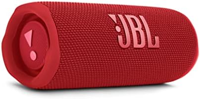 JBL Flip 6 Portable Bluetooth Speaker with 2-way speaker system and powerful JBL Original Pro Sound, up to 12 hours of playtime, in red