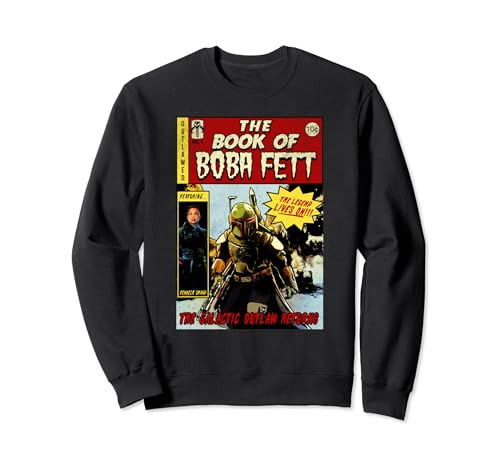 Star Wars The Book Of Boba Fett Comic Cover Sweatshirt