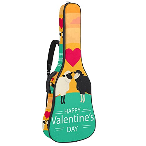 Sac à dos de guitare léger pour protéger et transporter une guitare de moins de 106 cm