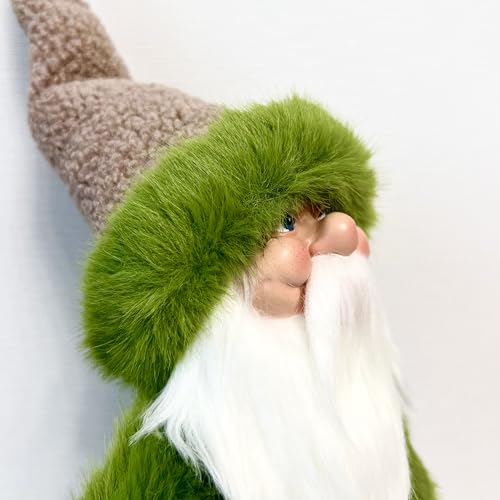 Santa-Claus-Christmas-Figurine-Handmade-Gift-Figure-Decoration-for-Holiday-Party-Green Santa Claus Christmas Figurine Handmade Gift Figure Decoration for Holiday Party Green