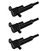 TRQ Ignition Coil Set Compatible with 2009-2010 Dodge Dakota 2009 Durango 2009-2011 Nitro Ram 1500 Jeep Commander Grand Cherokee 2009-2012 Liberty Mitsubishi Raider 2011-2012 Ram 1500 2011