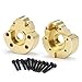 Heavy Weight Brass Outer Portal Drive Housing 65g for 1/10 RC Crawler Car Redcat GEN8 Upgrades Parts (2PCS)